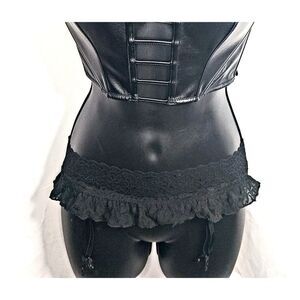 Victoria's Secret lace garter belt size xs